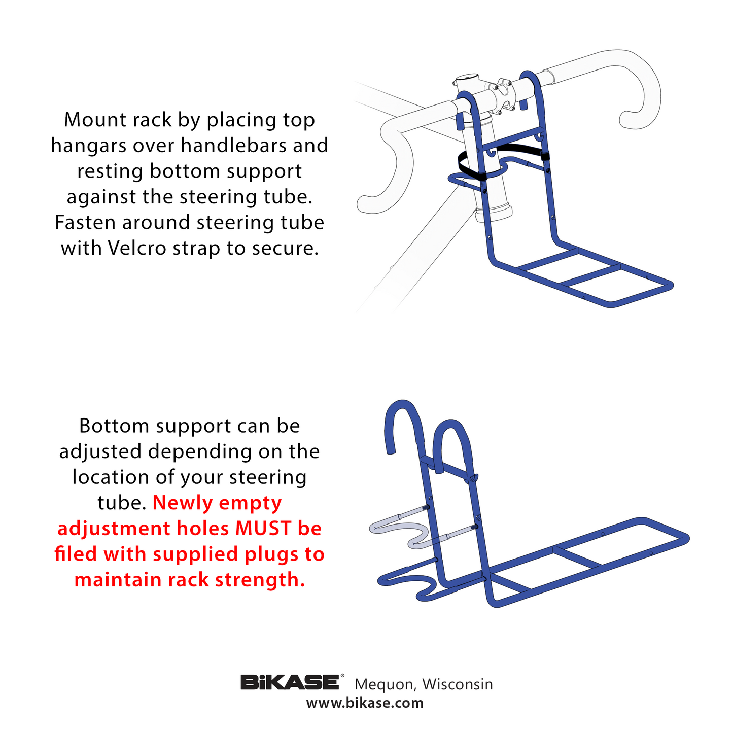 Hang On Front Rack