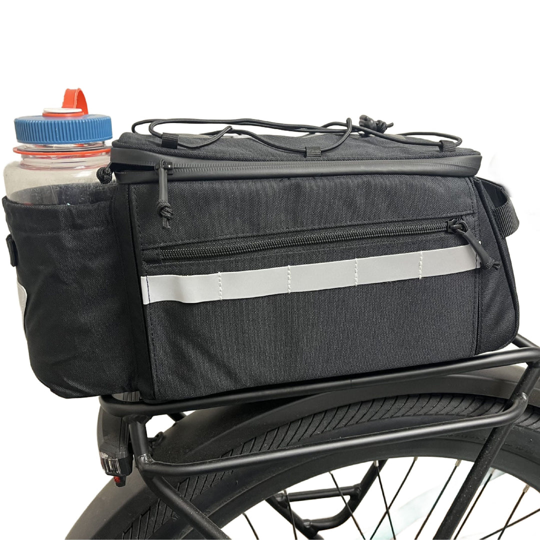 MIK Trunk Bag Big Momma Bicycle Rack Bag - Compatible with MIK  (works only with MIK Rack - not Included)