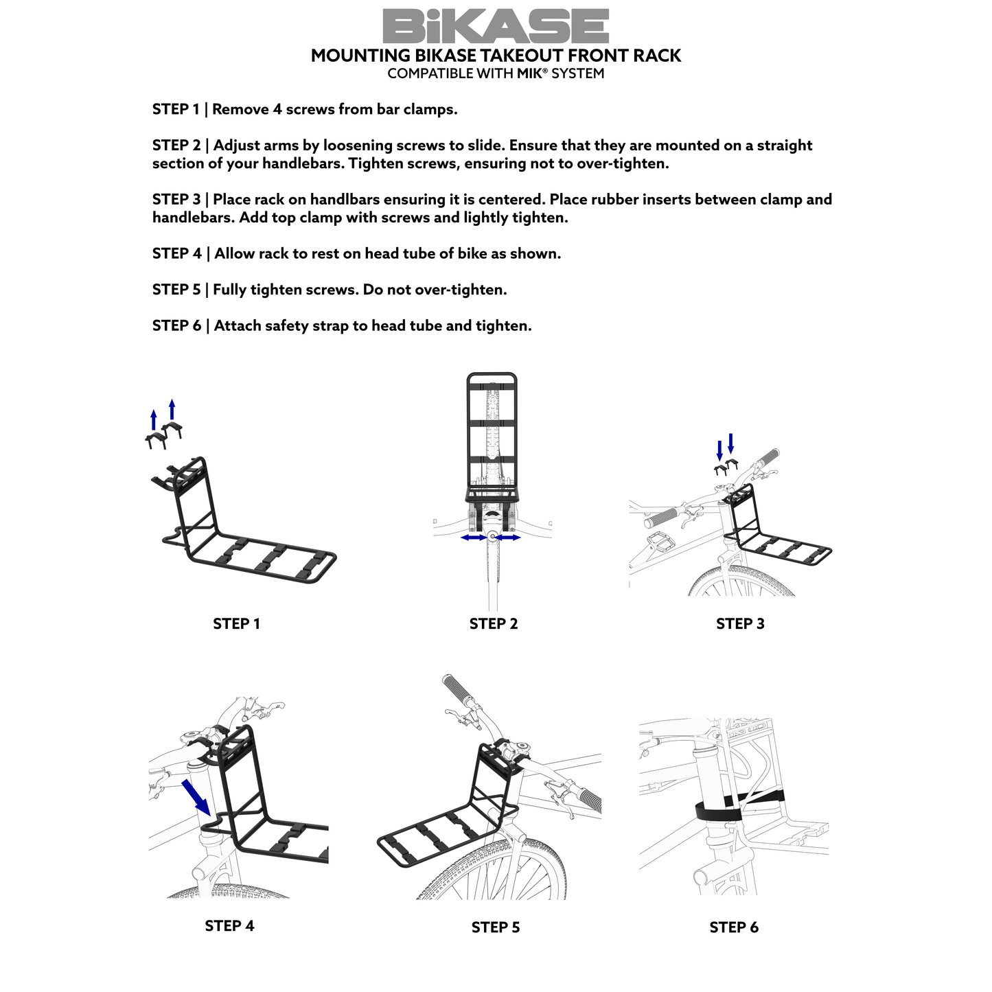 Takeout Front Rack - MIK Compatible